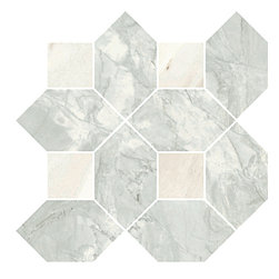 Ainslee Park HDP&reg; Breccia Mist & Calacatta Gold Hex Mix - Tile