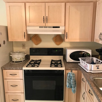 cabinet reface--nat maple