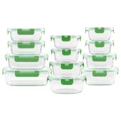 iDesign Clear Plastic BPA-Free Pantry Stackable Storage Organizer Bin with  Air-Tight Hinged Lid, 2 Quart Container, 5.5 x 6.6 x 5 