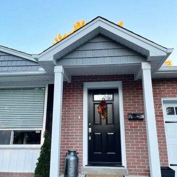 Front portico