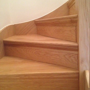 Oak Stair Cladding