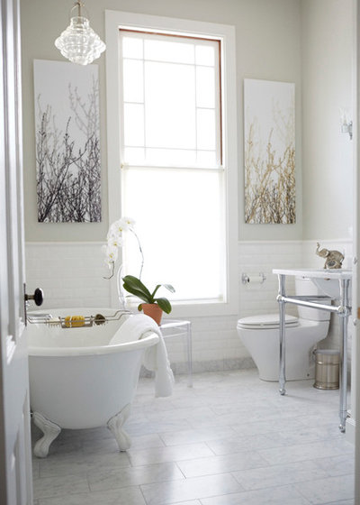 Traditional Bathroom by Maquette Interior Design