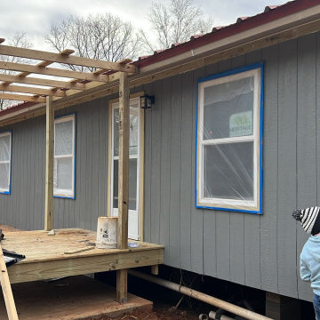 Martin's trailer renovation