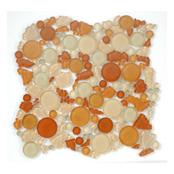 Lagoon glass tile by Mirage - Home Decor