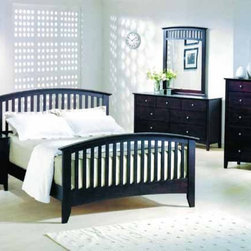 Yuan Tai Furniture - Jana 5 Piece Queen Bedroom Set - JA2000Q-5SET-DR-M-N - Bedroom Furniture Sets