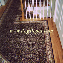 Central Oriental Infinity - Area Rugs