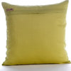 Paddy Millet Green Cotton Linen Throw Pillow Covers 18"x18", Greentini