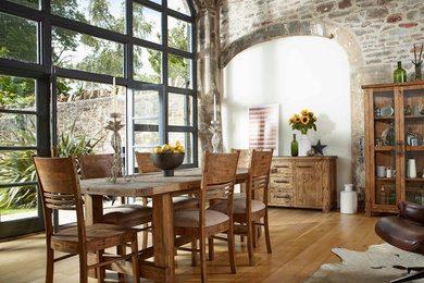 Industrial Pine Dining