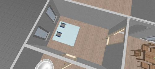 Fenster im Schlafzimmer