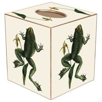 TB342-Frog Tissue Box Cover