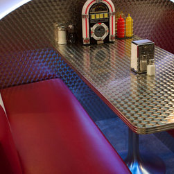 Retro Diner Booth - Dining Sets