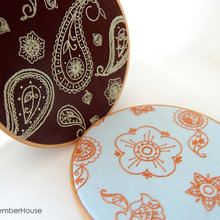 Embroidery patterns for home decor