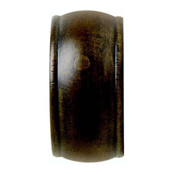 Kirsch 2 Inch Wood Trends End Caps - Curtain Rods