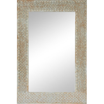 Amalfi Mosaic Frame Rectangular Wall Mirror
