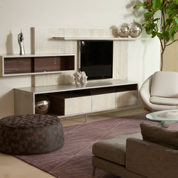 119-New Duo Note Entertainment Unit - Entertainment Centers And Tv Stands