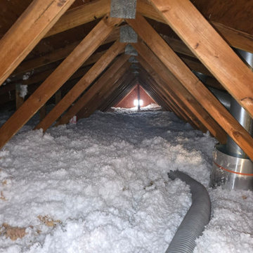 Attic Blown-In Insulation Upgrade & Air Sealing