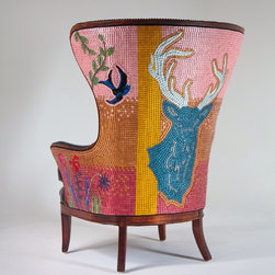 Fantasical Winged-back Chair - Dining Chairs