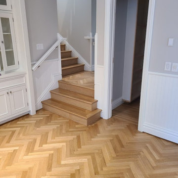 Herringbone White Oak Floor