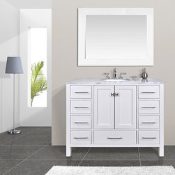 White Bathroom Vanities - Bathroom Vanities And Sink Consoles