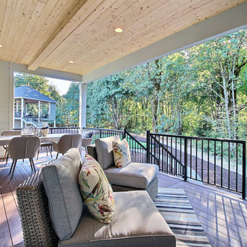 Outdoor Seating Areas - The Overbrook - Cascade Craftsman Family Home