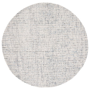 Safavieh Abstract Collection ABT468J Rug, Grey/Ivory, 8' X 8' Round