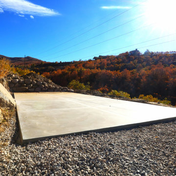Pickle Ball Court Progress