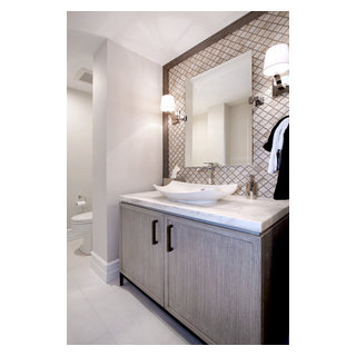 Beverly Hills Private Residence - Transitional - Powder Room - Los ...