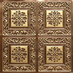 203 Faux Tin Ceiling Tile Glue up 24x24 - Ceiling Tile