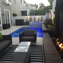 outdoor fireplace