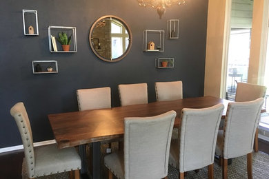 Modern Wood & Steel Tables