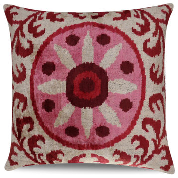Canvello Handmade Decorative Throw Pillow With Down Filled Cushion Insert
