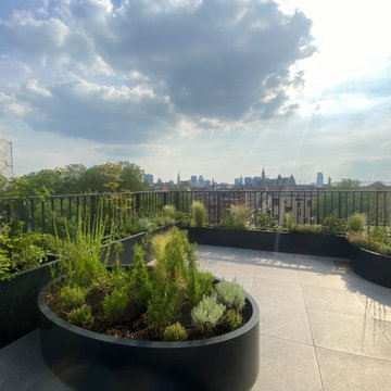 Rooftop terrasse 40m2 - Schaerbeek/ Bruxelles - Jardin gourmand