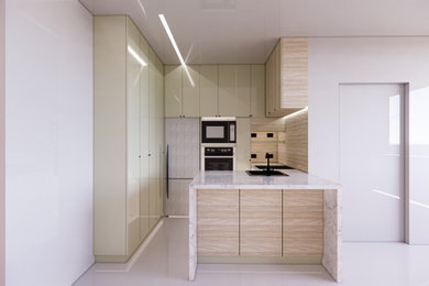 Modern small kitchen