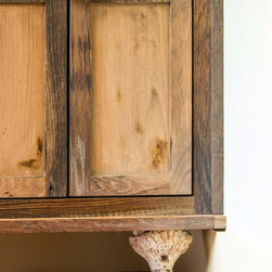Reclaimed Skip-Planed Oak Furniture - Buffets And Sideboards
