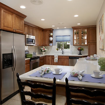 Brown Kitchen