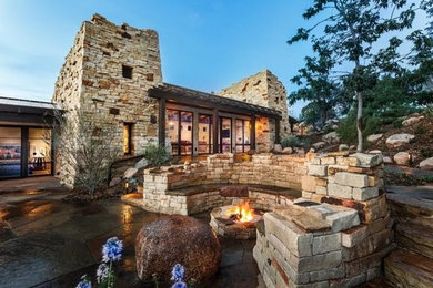 This is an example of a landscaping in Albuquerque.