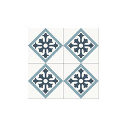 "Isabella" 8x8 Encaustic Cement Tiles - Wall And Floor Tile