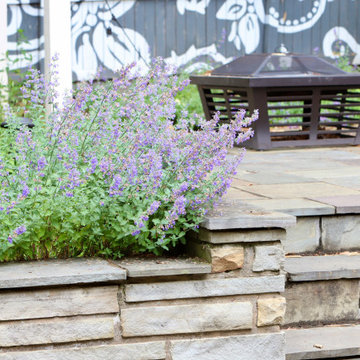 Deer resistant backyard