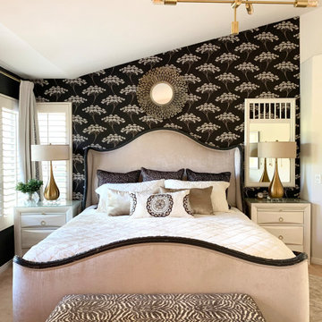 Collected Black and White Bedroom