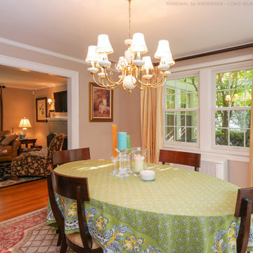 Classy Dining Room with New Windows - Renewal by Andersen Long Island NY