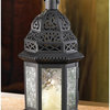 Clear Glass Moroccan Style Lantern