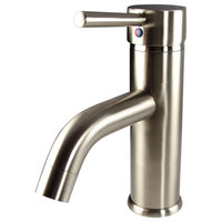 Fresca Sillaro Single Hole Mount Bathroom Vanity Faucet - Brushed Nickel