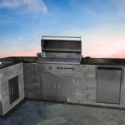 Pre-Cut Old English - Outdoor Kitchen Appliances