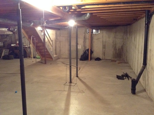 How To Make Temporary Walls In A Basement Openbasement unfinished-basement-bedroom-basement-living-rooms-basement-office
