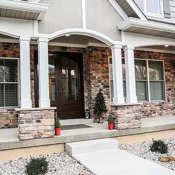 Architectural Designs Exclusive House Plan 73376HS comes to life