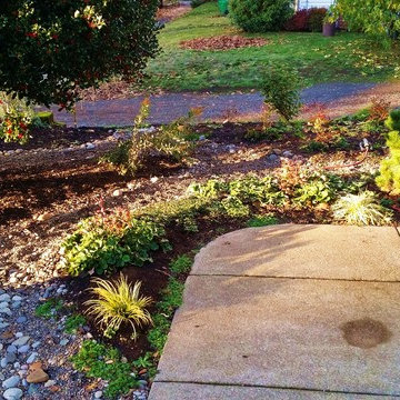 Woodstock Craftsman Cottage Rain Garden
