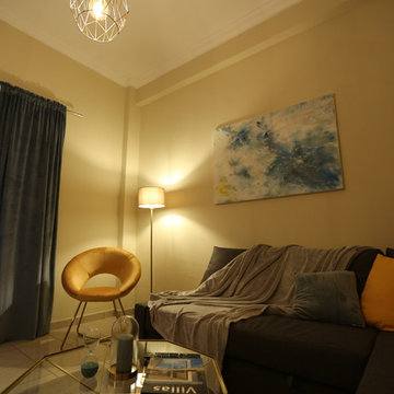 50 m2 Modern Glam airbnb apartment in the center of Athens