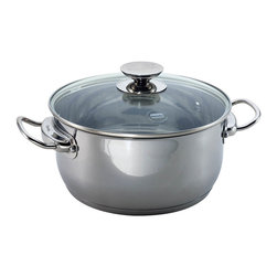 Cucinare 9 Quart Stainless Steel Induction Stock Pot with Lid - Stockpots