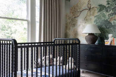 Inspiration for a transitional nursery remodel in Dallas