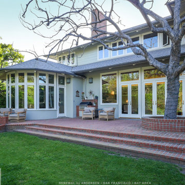 All New Windows and French Doors in Remarkable House - Renewal by Andersen San F